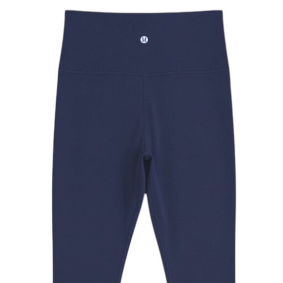 Lululemon Align High-Rise Mini-Flared Pant Navy 4 - Picture 3 of 9
